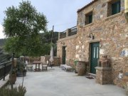 Amigdalokefali Kreta, Amigdalokefali: Traditionelle Steinvilla mit erhöhtem Meerblick zu verkaufen Haus kaufen